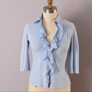 MARCCAIN ruffle blouse